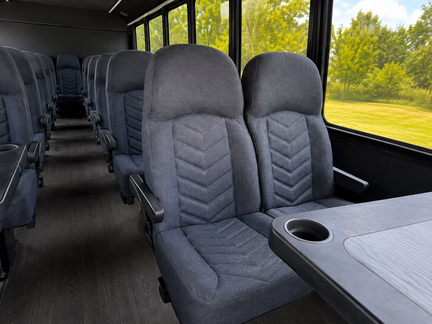 nampa school event transportation onboard seating